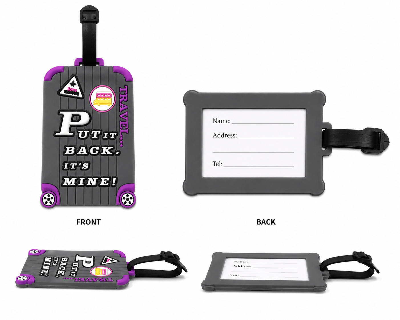 MESSAGES LUGGAGE TAG