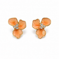 PETAL DIAMOND STUDS
