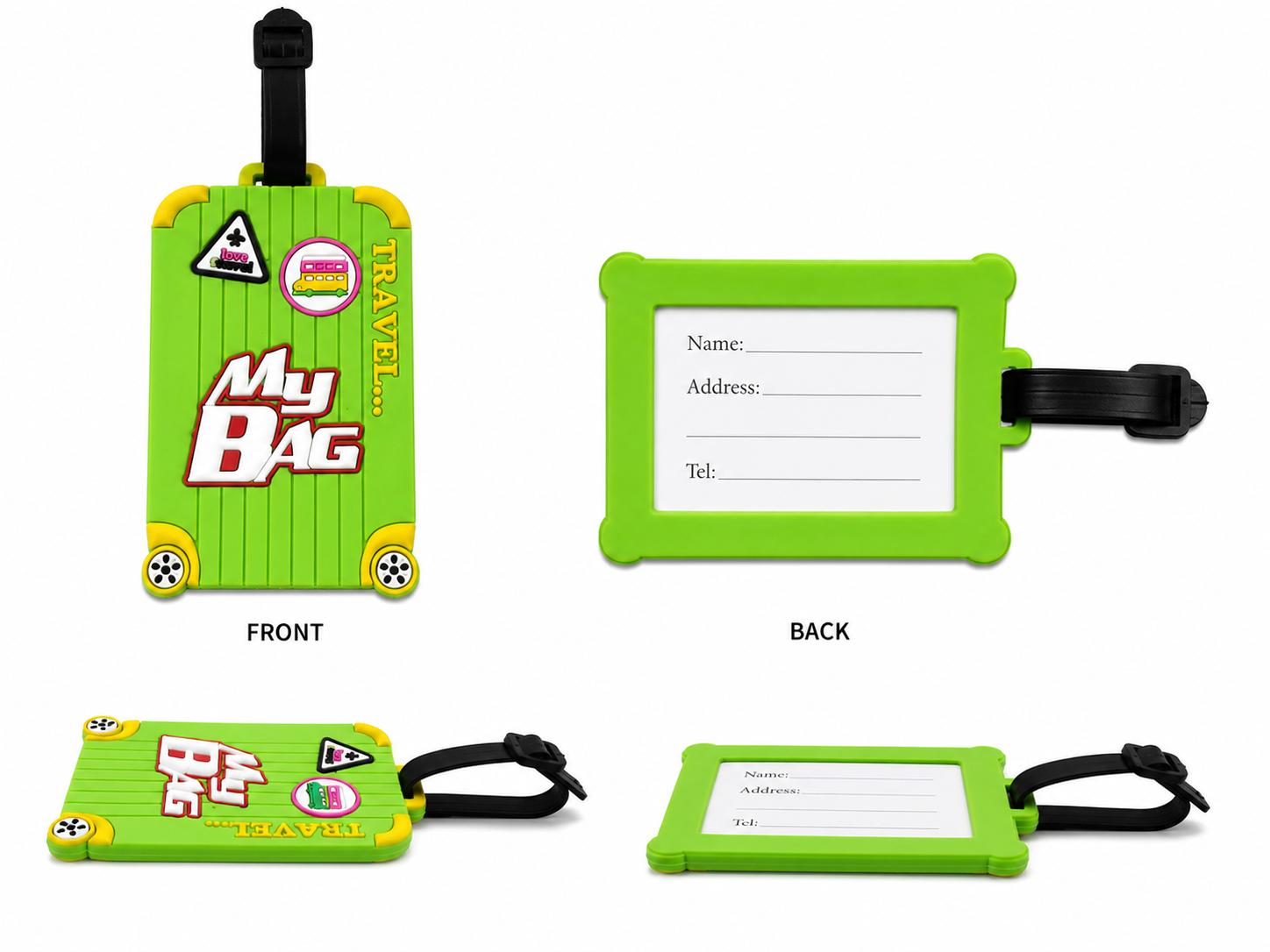 MESSAGES LUGGAGE TAG
