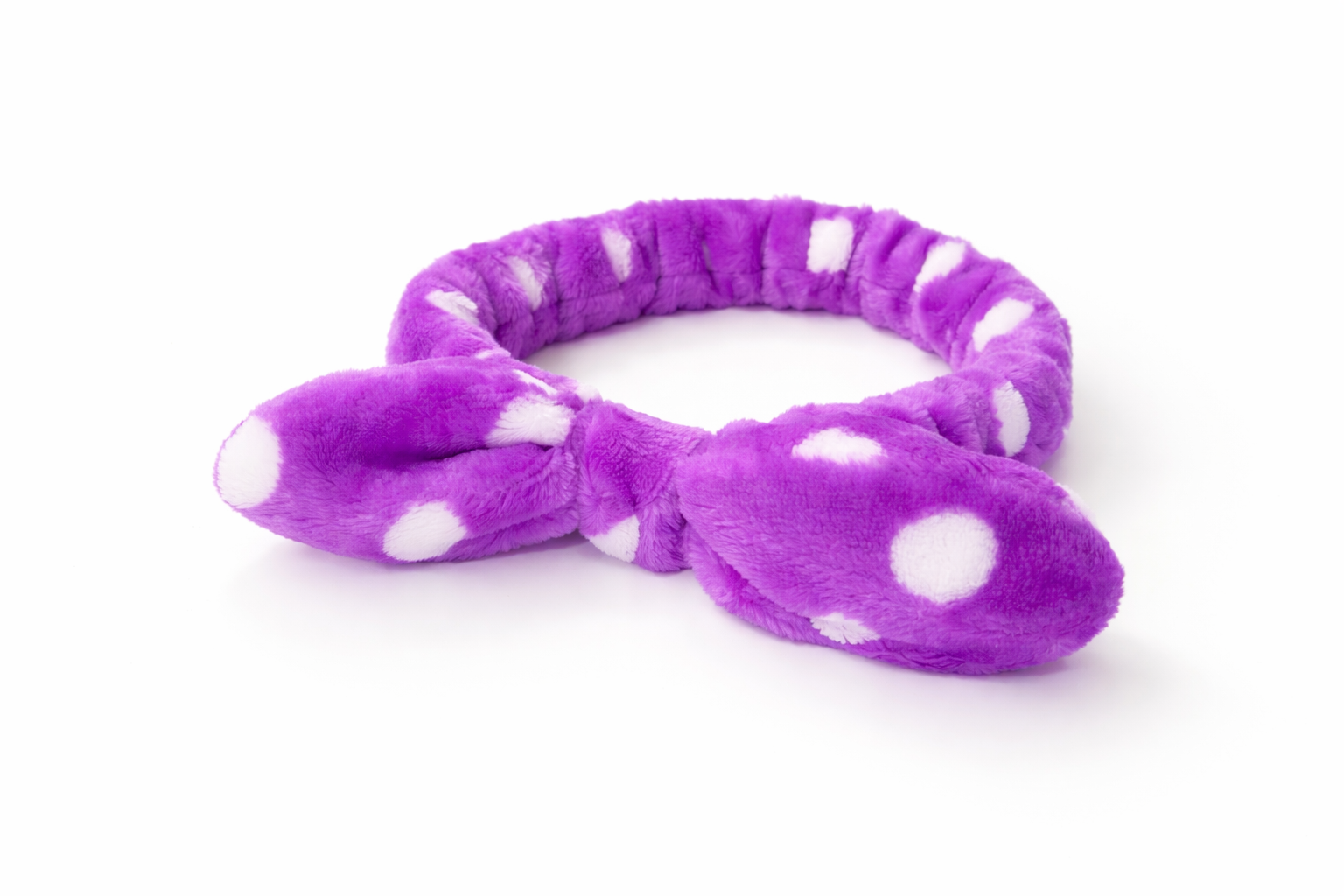 POLKA DOT SPA HEADBAND