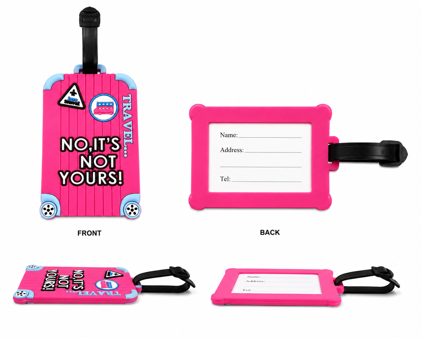 MESSAGES LUGGAGE TAG