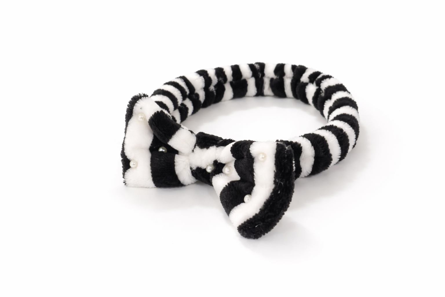 STRIPED SPA HEADBAND