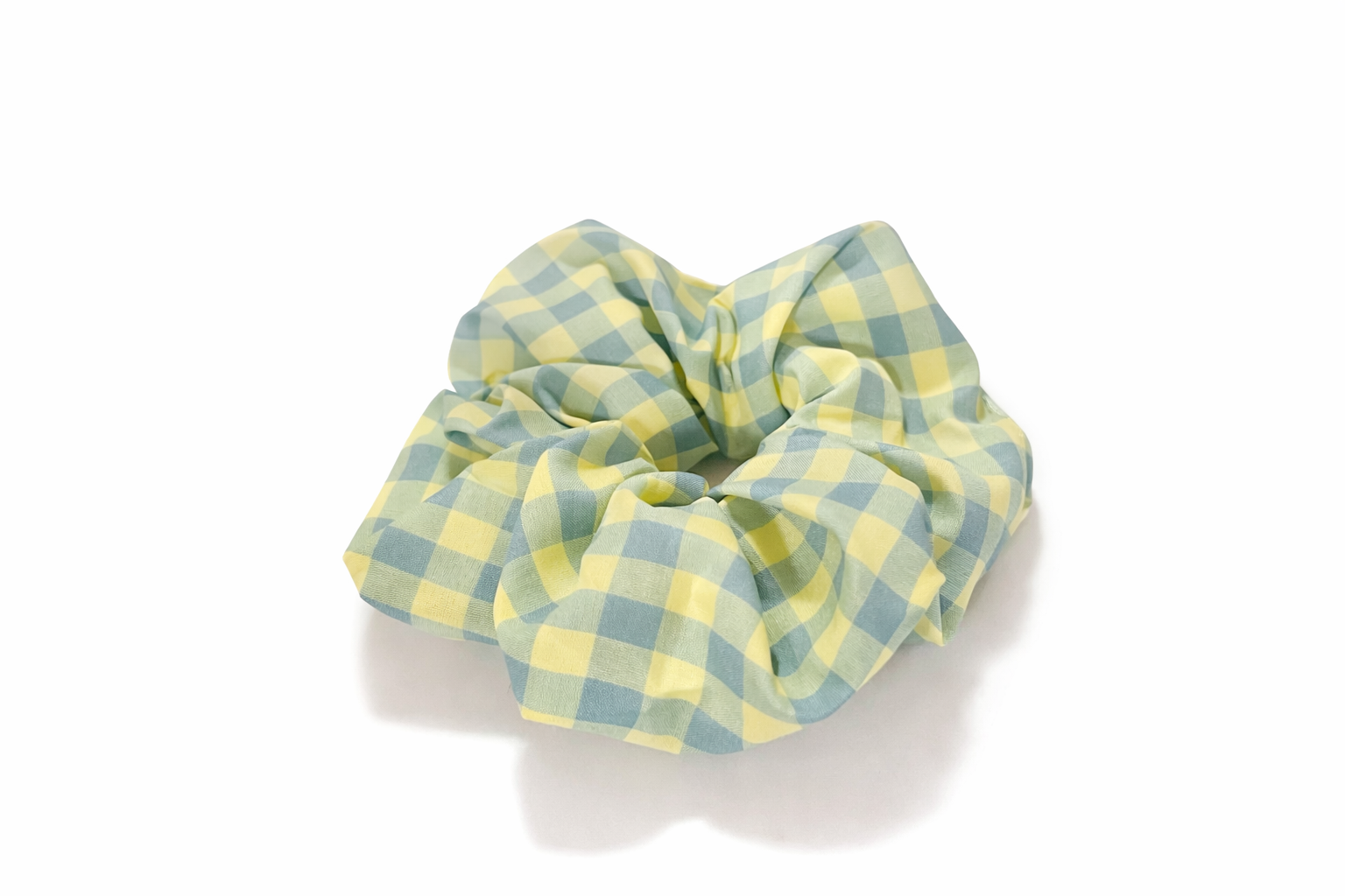 GINGHAM SCRUNCHY