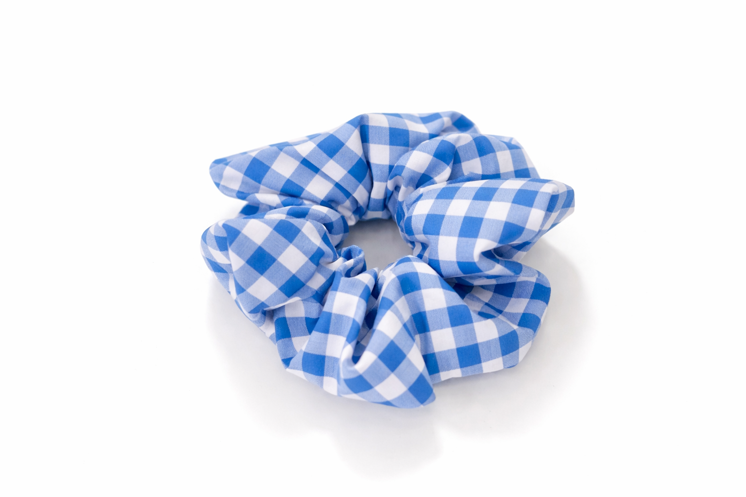 GINGHAM SCRUNCHY