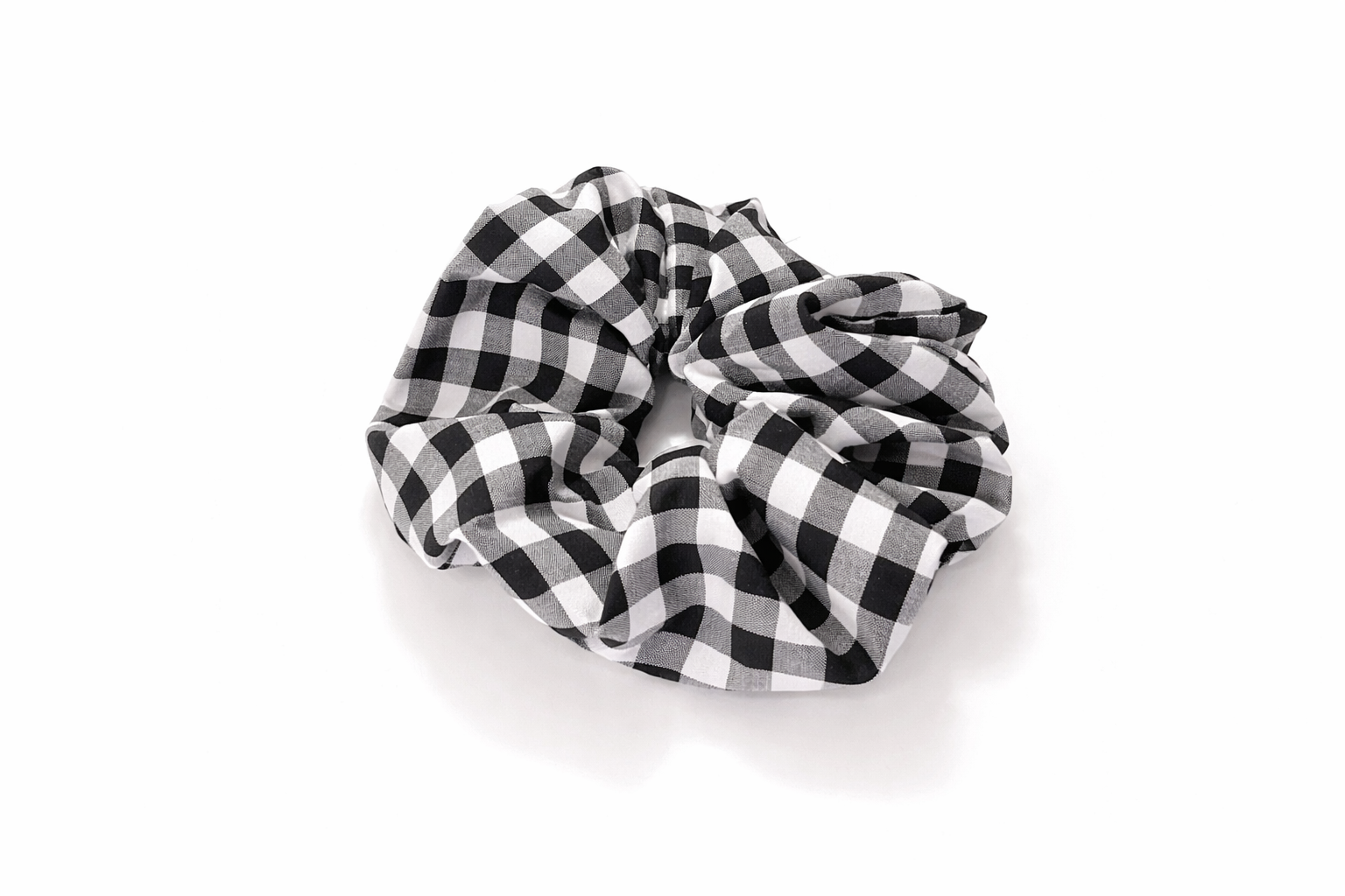 GINGHAM SCRUNCHY