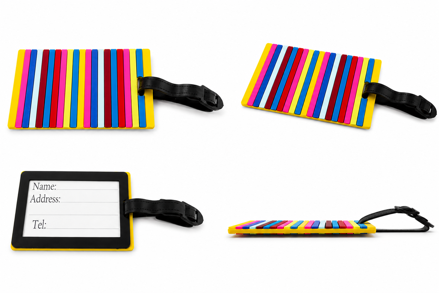 COLOR POP LUGGAGE TAG