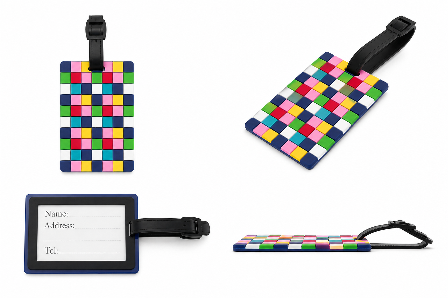 COLOR POP LUGGAGE TAG
