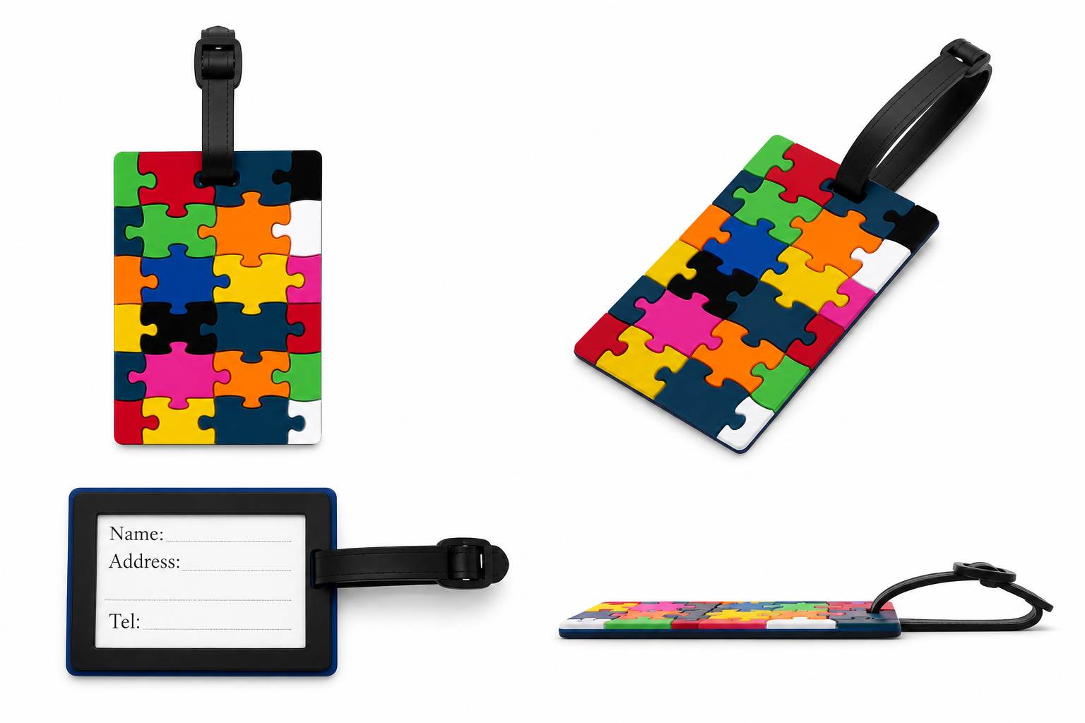 COLOR POP LUGGAGE TAG